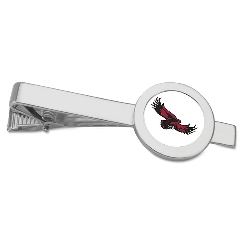 Silver Saint Joseph's Hawks Team Logo Tie Bar