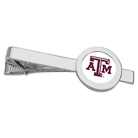 Silver Texas A&M Aggies Team Logo Tie Bar