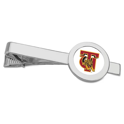 Silver Tuskegee Golden Tigers Team Logo Tie Bar