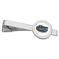 Silver Florida Gators Team Logo Tie Bar