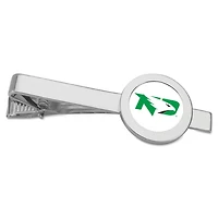 Silver North Dakota Team Logo Tie Bar