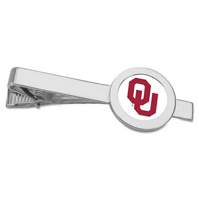 Silver Oklahoma Sooners Team Logo Tie Bar