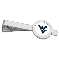 Silver West Virginia Mountaineers Team Logo Tie Bar