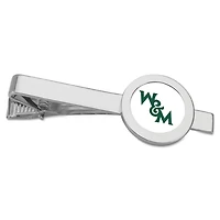Silver William & Mary Tribe Team Logo Tie Bar