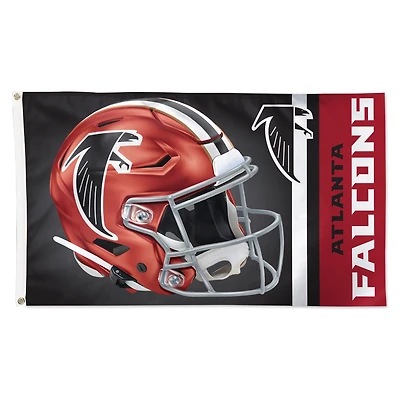 WinCraft Atlanta Falcons Alternate Helmet Single-Sided 3' x 5' Deluxe Flag
