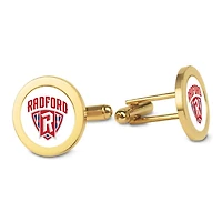 Gold Radford Highlanders Logo Cufflinks