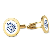 Gold Saint Louis Billikens Logo Cufflinks