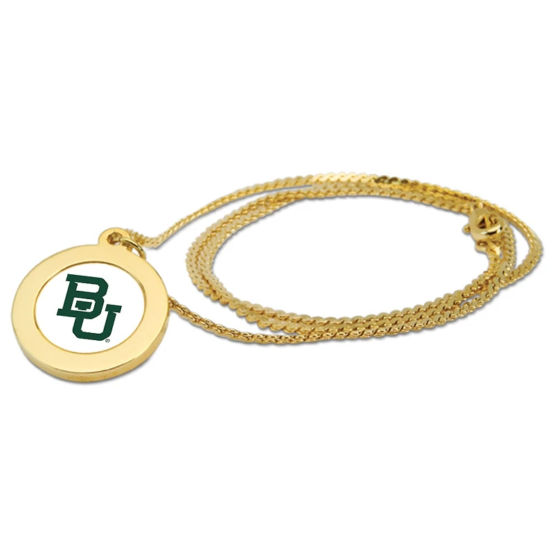 Women's Gold Baylor Bears Logo Pendant Necklace