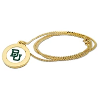 Women's Gold Baylor Bears Logo Pendant Necklace
