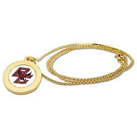 Women's Gold Boston College Eagles Logo Pendant Necklace