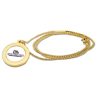 Women's Gold Gonzaga Bulldogs Logo Pendant Necklace