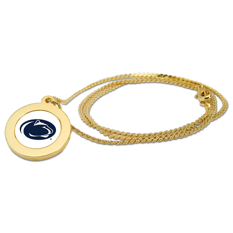 Women's Gold Penn State Nittany Lions Logo Pendant Necklace
