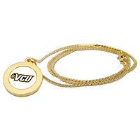 Women's Gold VCU Rams Logo Pendant Necklace
