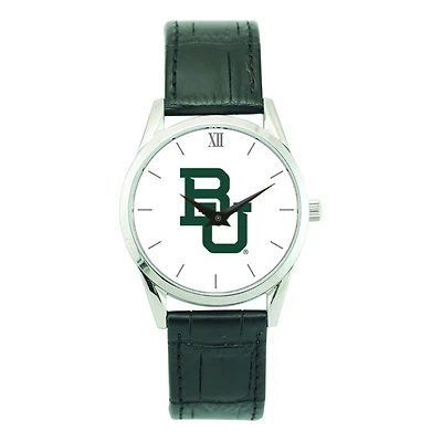Unisex Silver Baylor Bears Stainless Steel Wristwatch