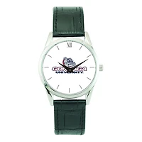 Unisex Silver Gonzaga Bulldogs Stainless Steel Wristwatch