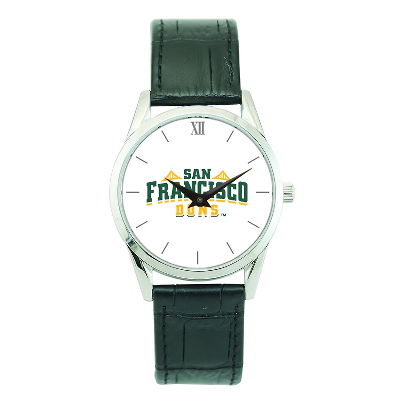 Unisex Silver San Francisco Dons Stainless Steel Wristwatch