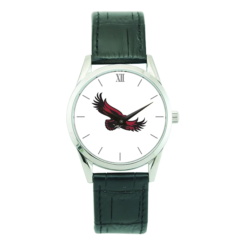 Unisex Silver Saint Joseph's Hawks Stainless Steel Wristwatch