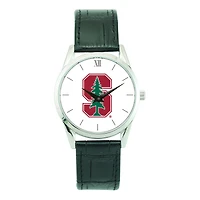 Unisex Silver Stanford Cardinal Stainless Steel Wristwatch