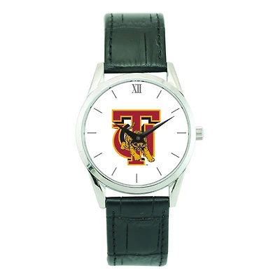 Unisex Silver Tuskegee Golden Tigers Stainless Steel Wristwatch