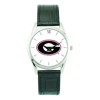 Unisex Silver Georgia Bulldogs Stainless Steel Wristwatch
