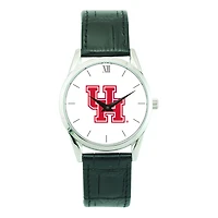 Unisex Silver Houston Cougars Stainless Steel Wristwatch