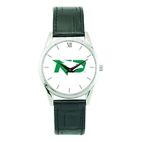 Unisex Silver North Dakota Stainless Steel Wristwatch