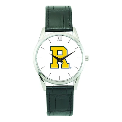 Unisex Silver Rochester Yellow Jackets Stainless Steel Wristwatch