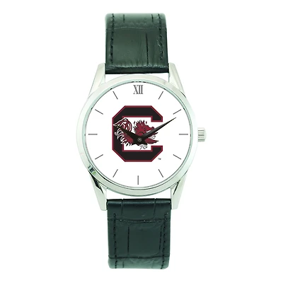Unisex Silver South Carolina Gamecocks Stainless Steel Wristwatch