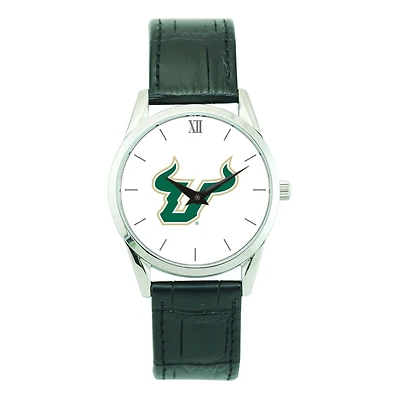 Unisex Silver South Florida Bulls Stainless Steel Wristwatch