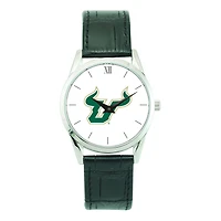 Unisex Silver South Florida Bulls Stainless Steel Wristwatch