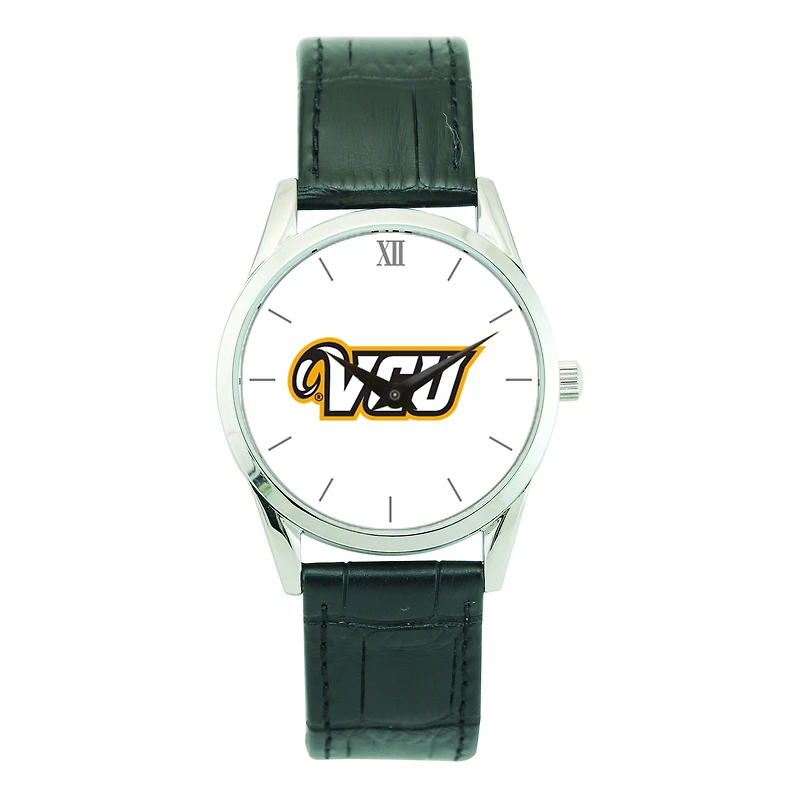 Unisex Silver VCU Rams Stainless Steel Wristwatch