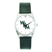 Unisex Silver William & Mary Tribe Stainless Steel Wristwatch