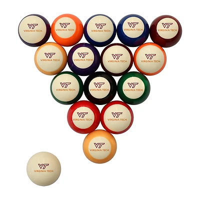 Imperial Virginia Tech Hokies Retro Billiard Ball Set