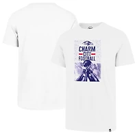 Men's '47 White Baltimore Ravens Charm City Football T-Shirt