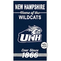 New Hampshire Wildcats 11" x 20" Indoor/Outdoor Home Of The Sign
