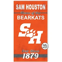 Sam Houston State Bearkats 11" x 20" Indoor/Outdoor Home Of The Sign