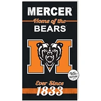 Mercer Bears 11" x 20" Indoor/Outdoor Home Of The Sign