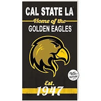 Cal State L.A. Golden Eagles 11" x 20" Indoor/Outdoor Home Of The Sign