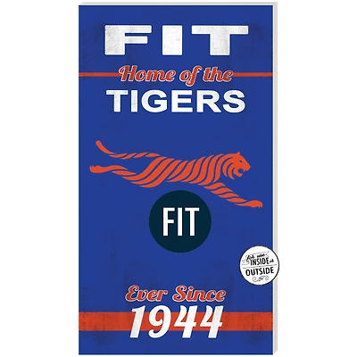 SUNY Fashion Institute of Technology Tigers 11" x 20" Indoor/Outdoor Home Of The Sign