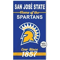 San Jose State Spartans 11" x 20" Indoor/Outdoor Home Of The Sign