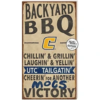 Tennessee Chattanooga Mocs 11" x 20" Indoor/Outdoor BBQ Sign