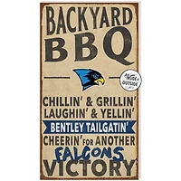 Bentley Falcons 11" x 20" Indoor/Outdoor BBQ Sign