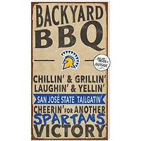 San Jose State Spartans 11" x 20" Indoor/Outdoor BBQ Sign