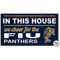 FIU Panthers 11" x 20" Indoor/Outdoor In This House Sign