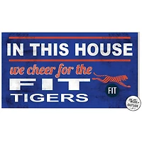 SUNY Fashion Institute of Technology Tigers 11" x 20" Indoor/Outdoor In This House Sign