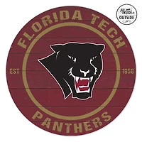 Florida Tech Panthers 20" x 20" Indoor/Outdoor Circle Sign