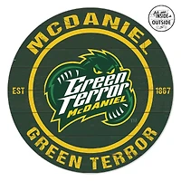McDaniel Green Terror 20" x 20" Indoor/Outdoor Circle Sign