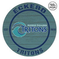 Eckerd Tritons 20" x 20" Indoor/Outdoor Circle Sign