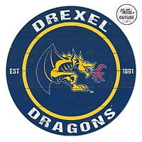 Drexel Dragons 20" x 20" Indoor/Outdoor Circle Sign