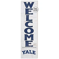 Yale Bulldogs 10'' x 35'' Indoor/Outdoor Welcome Sign